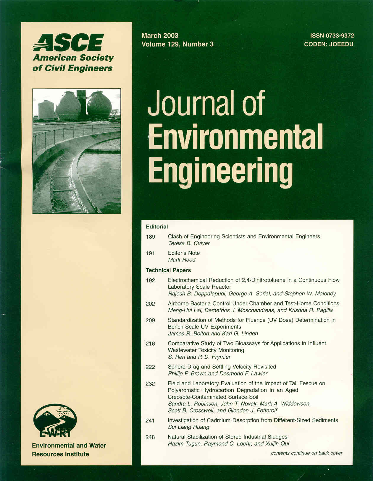 The European Journal of Civil and Environmental Engineering – A Beacon of Innovation